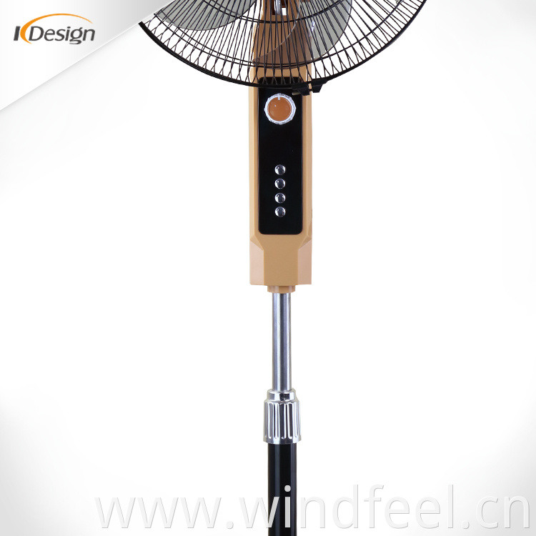 Top 16 inch colorful fixed rated pedestal fan low price good sale characteristic 6 blade pedestal fans